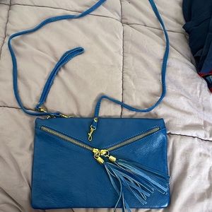 Made in Italy cobolt blue purse
